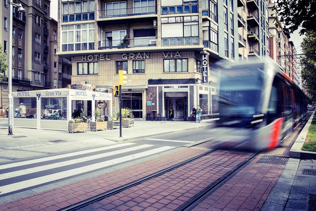 סרגוסה Hotel Gran Via מראה חיצוני תמונה